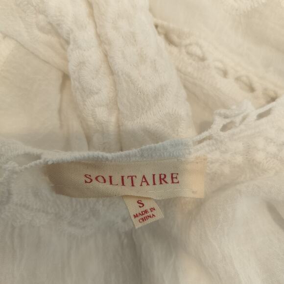 Solitaire Floral Embroidered Top Dolman Sleeves - Picture 9 of 9